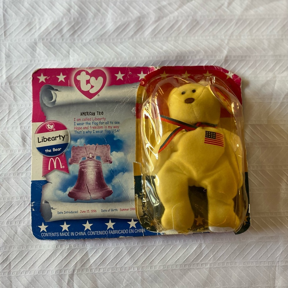 Libearty Beanie Baby AMERICA!